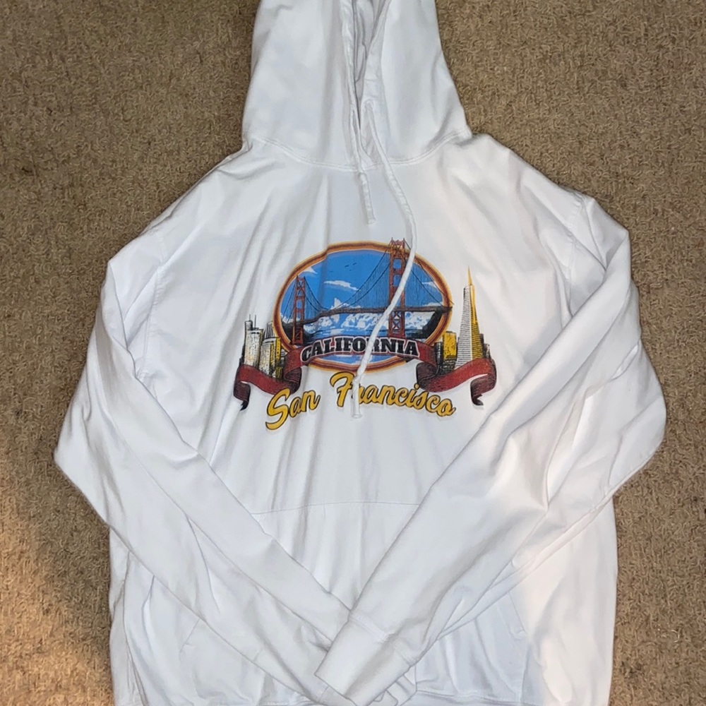 John Galt white San Francisco sweatshirt!